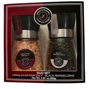 Salt and Pepper Grinder Duo